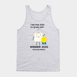 Toilet paper - winner and quarantine mister Tank Top